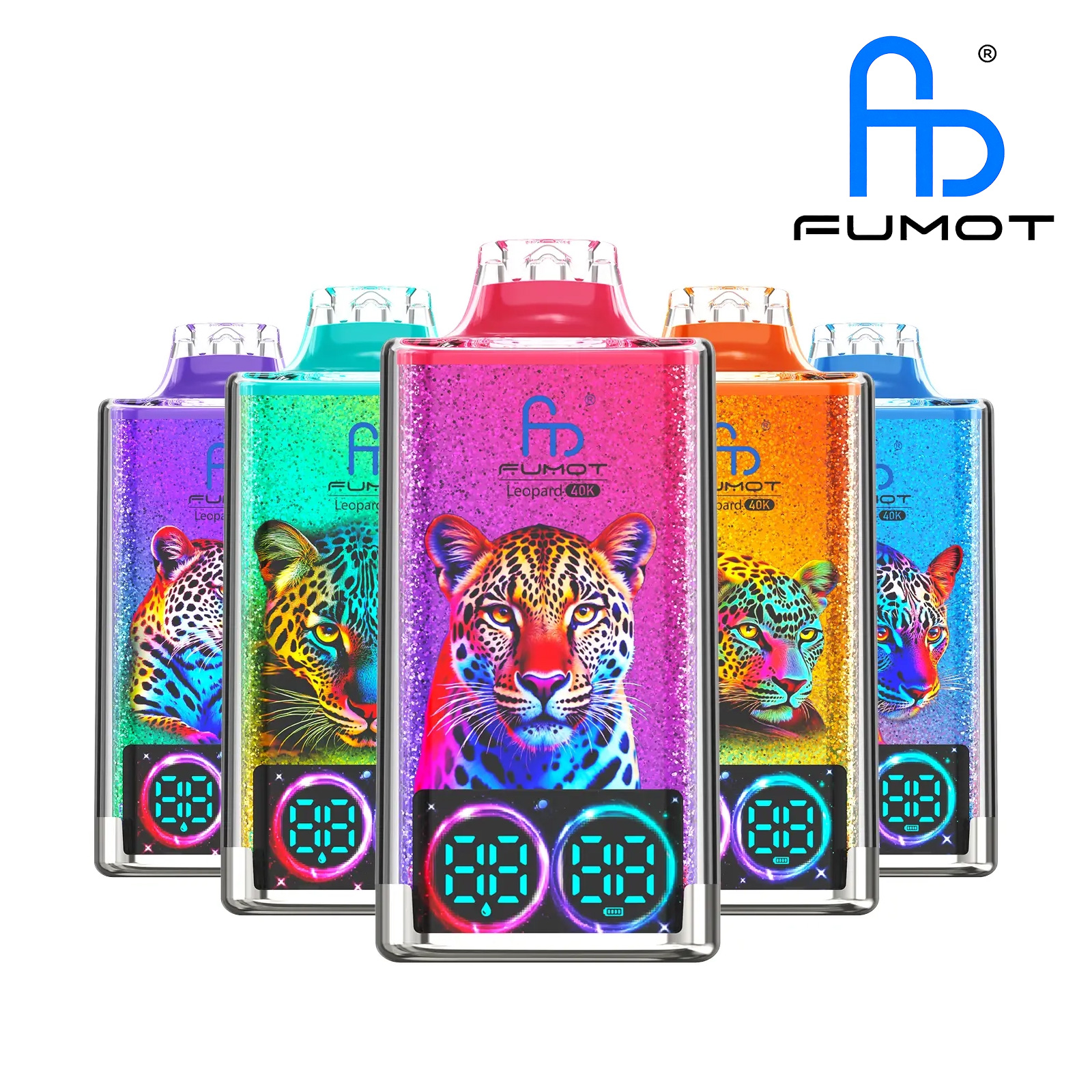 Fumot Leopard 40K Custom Mix & Match Box (2%, 40000 Puffs)