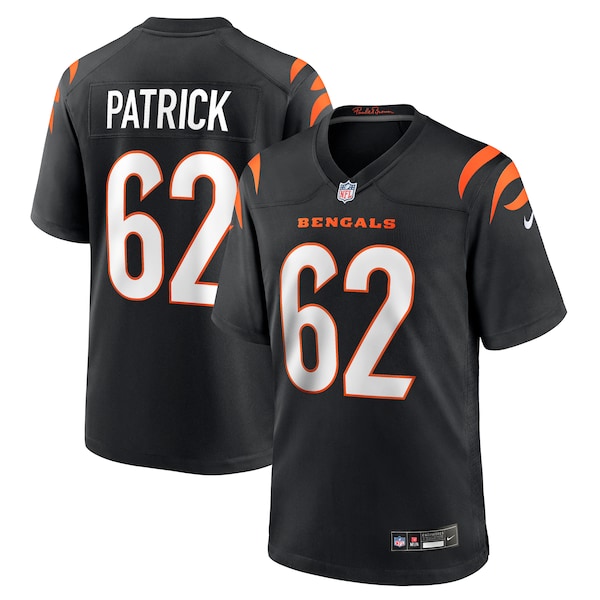 Lucas Patrick Cincinnati Bengals Nike Team Game Jersey -  Black