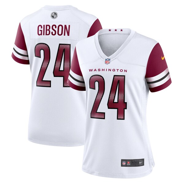 Antonio Gibson Washington Commanders Nike Women's Game Jersey - White/Black/Burgundy