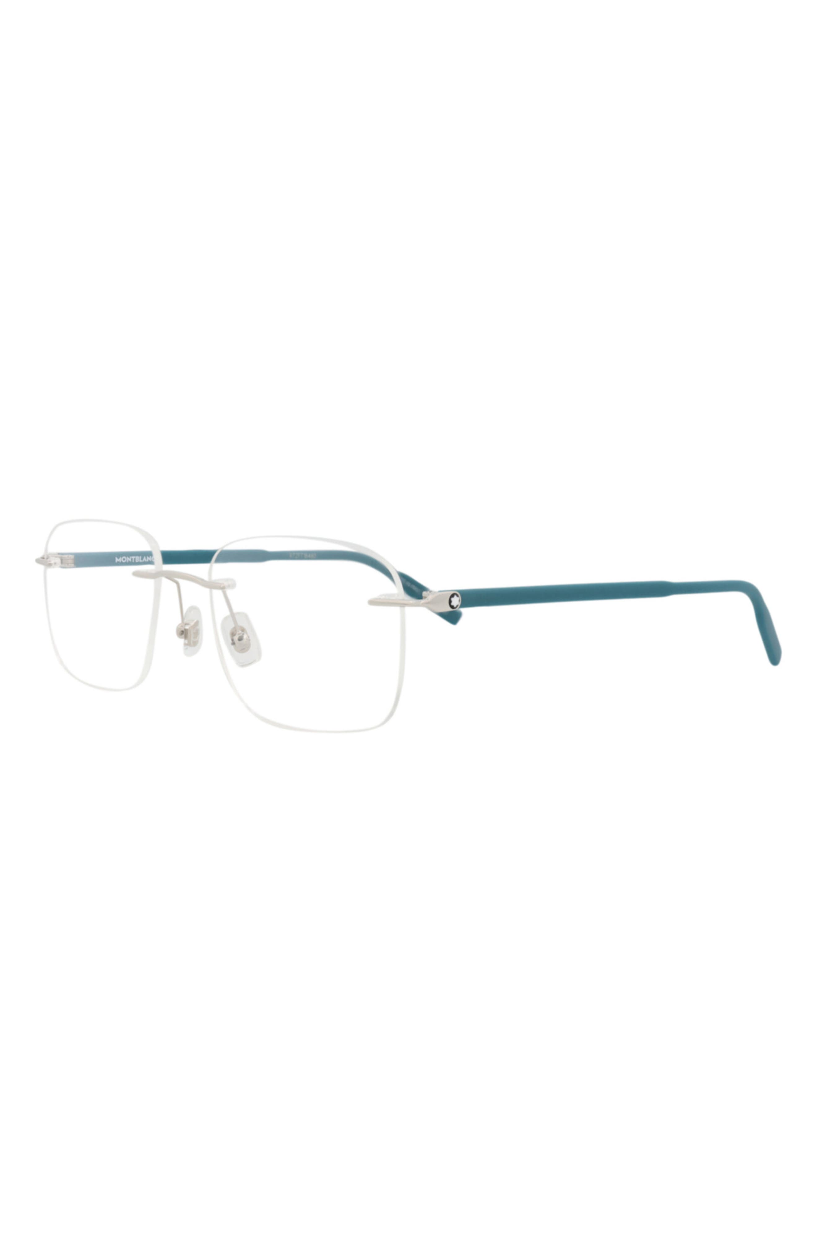 Montblanc 55mm Rimless Square Optical Glasses