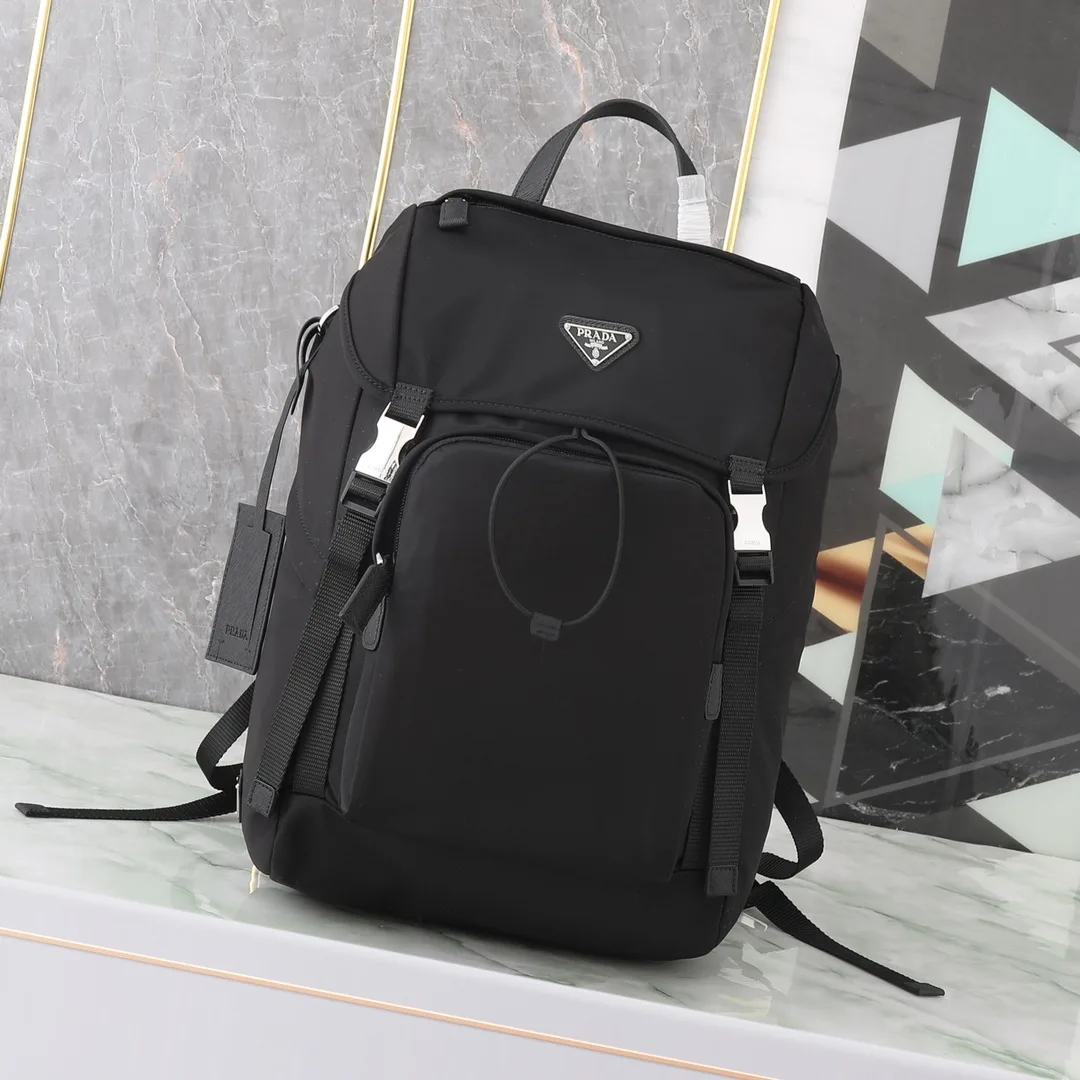Prada Grained Leather Backpack product photo from LabelPicks