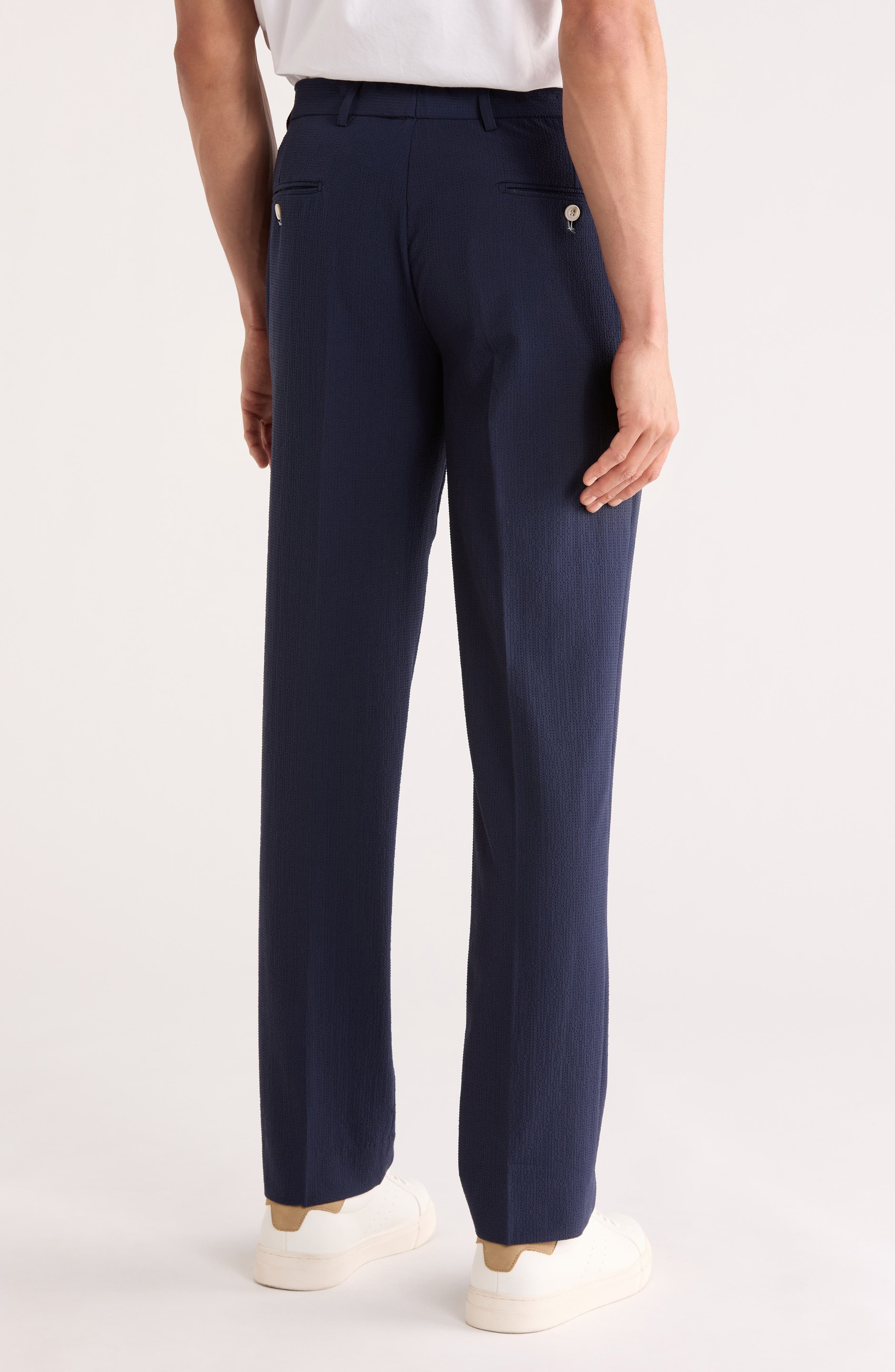 Scotch & Soda Seersucker Stretch Suit Separate Pants
