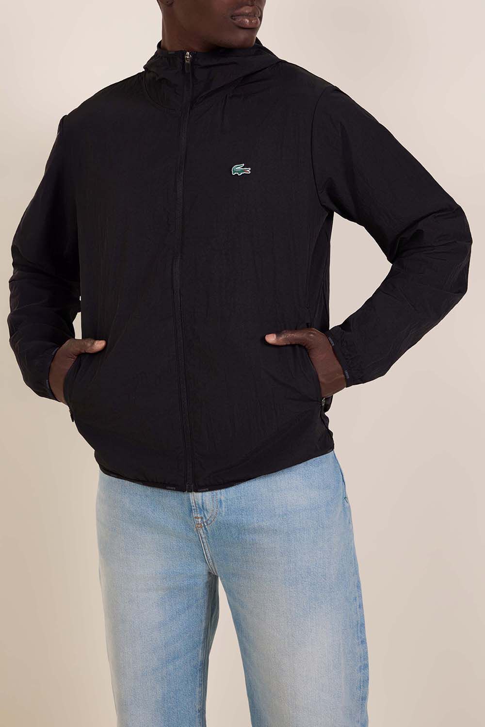 LACOSTE ז'קט קפוצ'ון