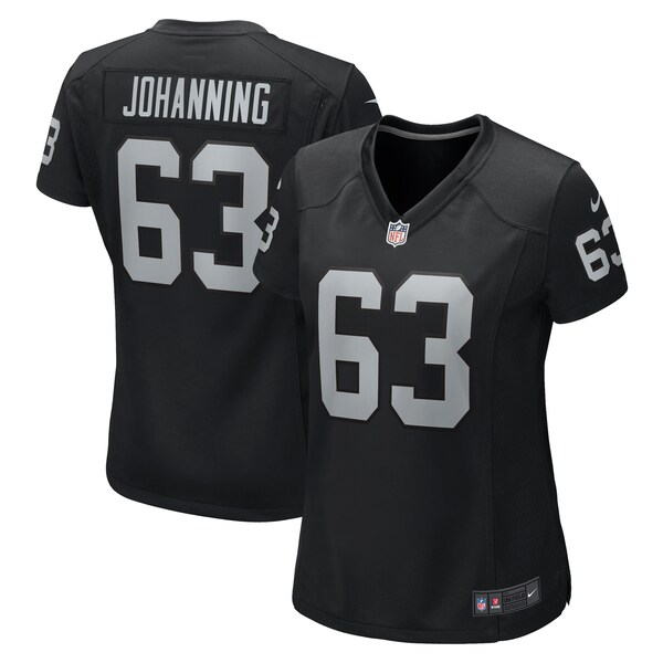 Jake Johanning Las Vegas Raiders Nike Women's  Game Jersey -  Black