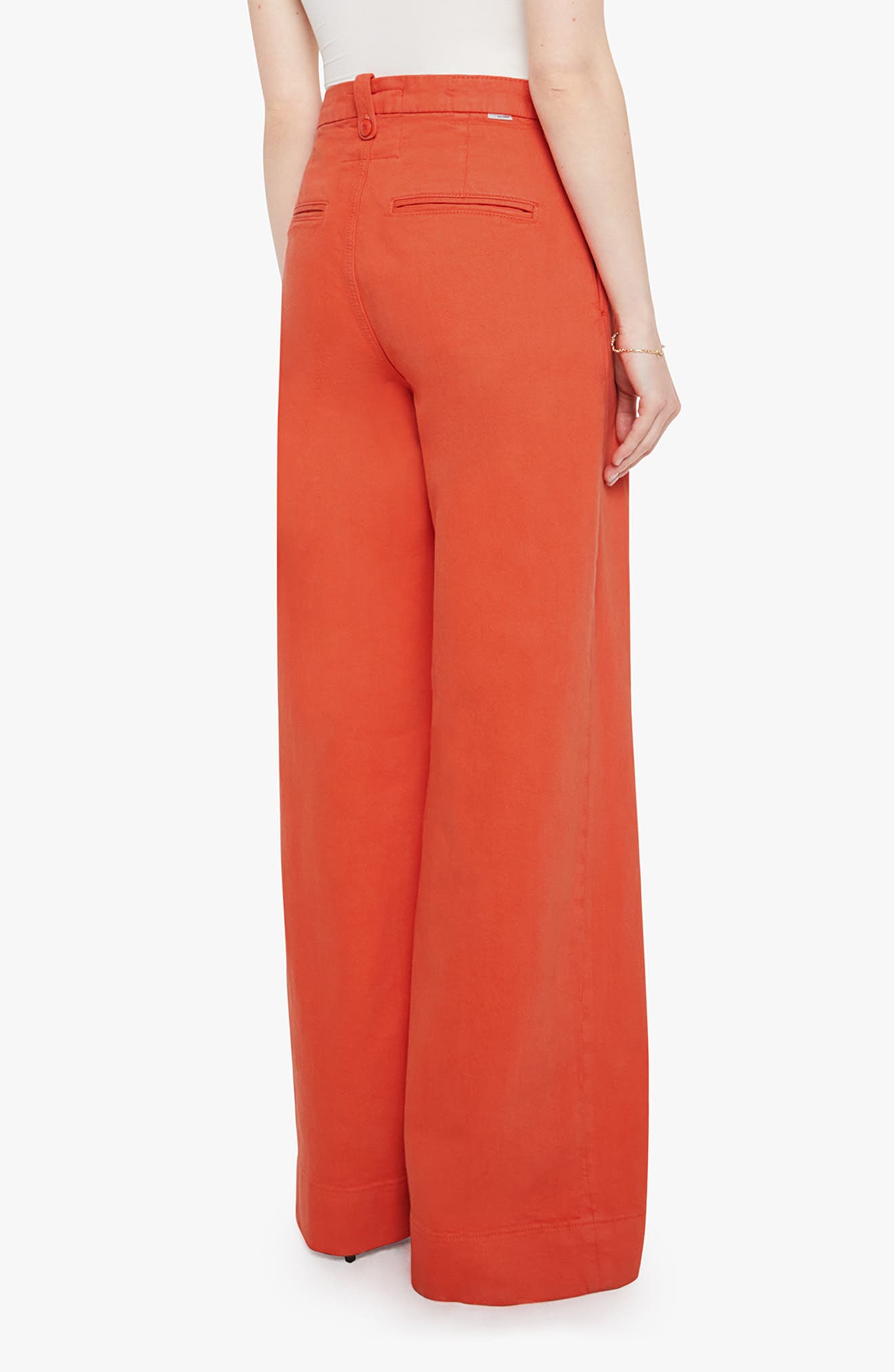 MOTHER The Under Wraps High Waist Wide Leg Pants