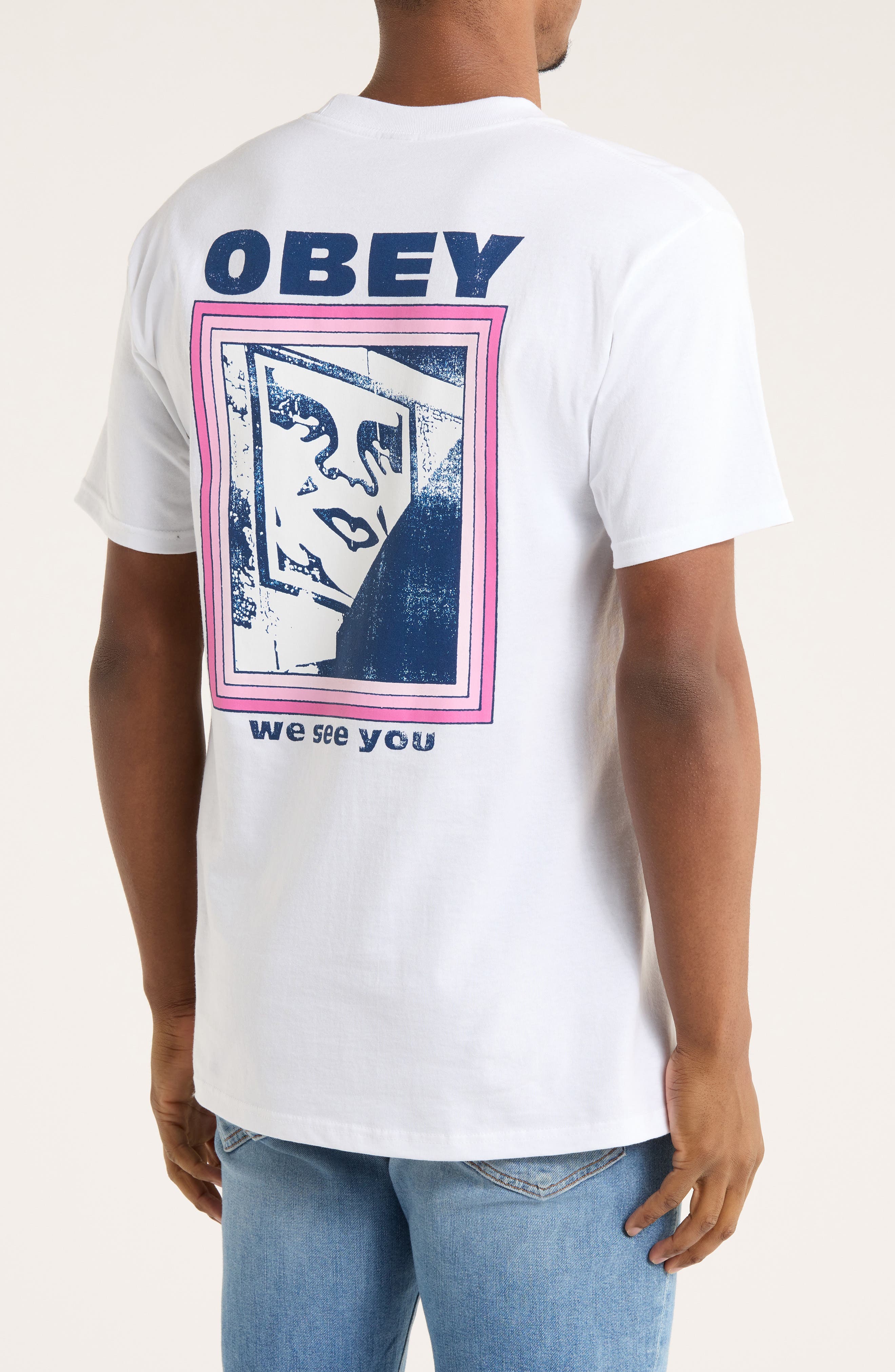 Obey We See You Graphic T-Shirt