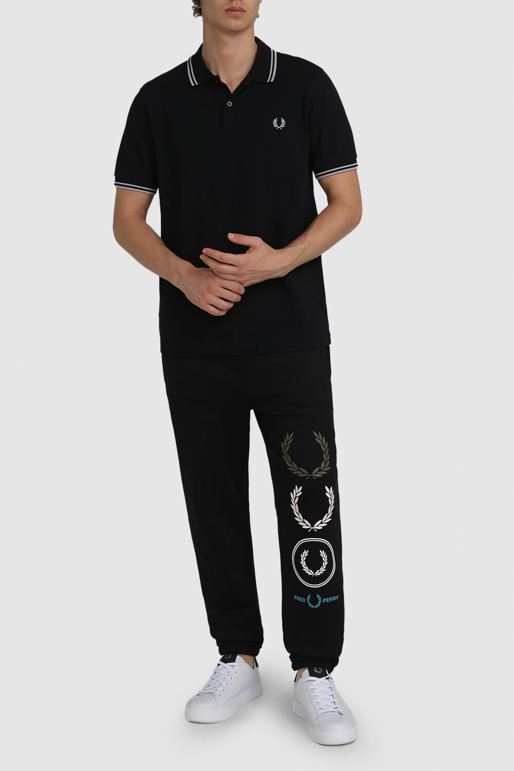 FRED PERRY חולצת פולו קצרה