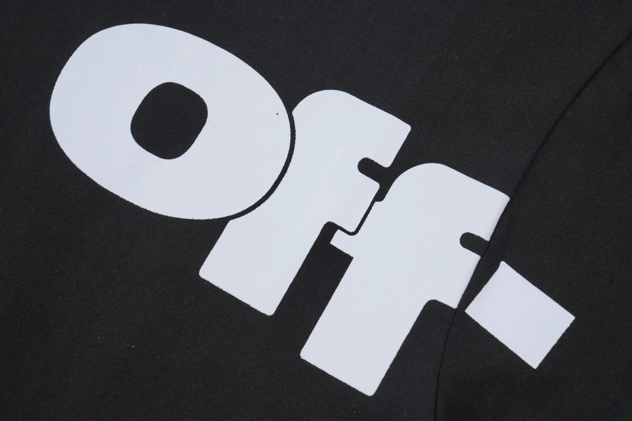 Off-White Black Bold Letter Logo T-Shirt product photo from LabelPicks