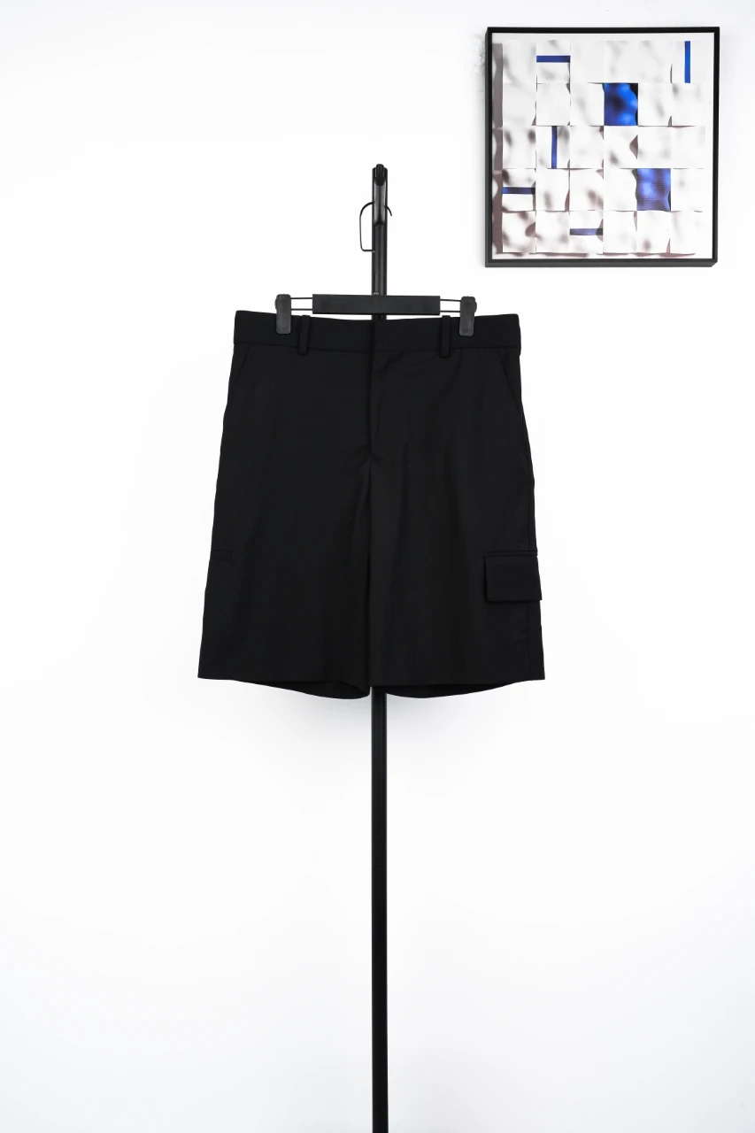 Louis Vuitton Black Wool Casual Shorts product photo from LabelPicks