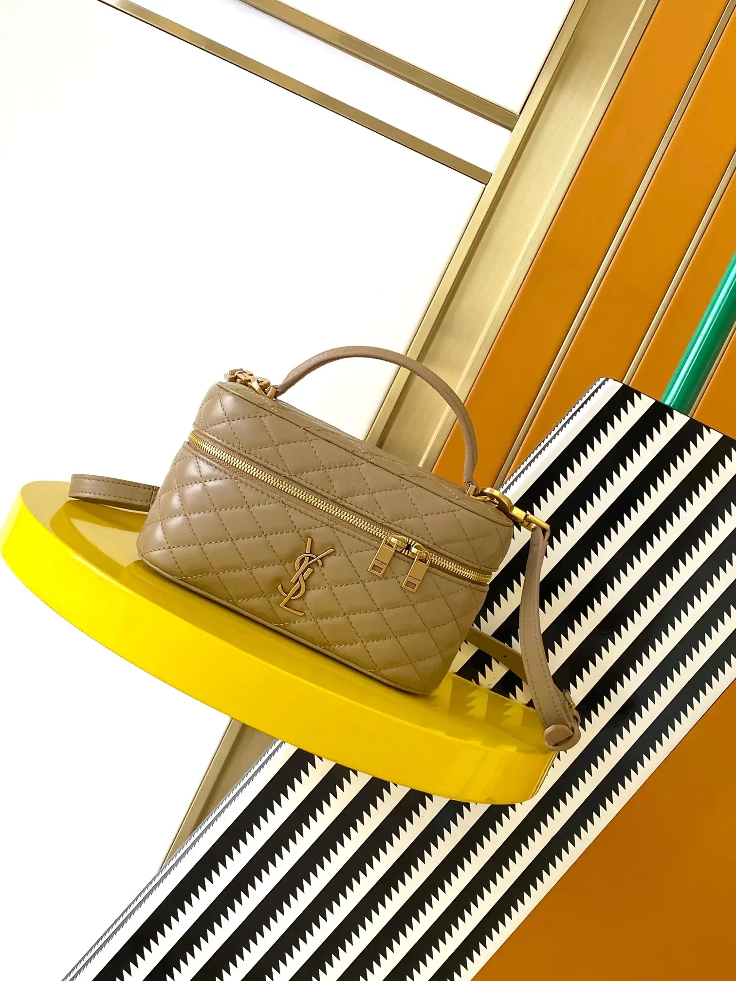 Saint Laurent Quilted Leather Crossbody Bag product photo from LabelPicks