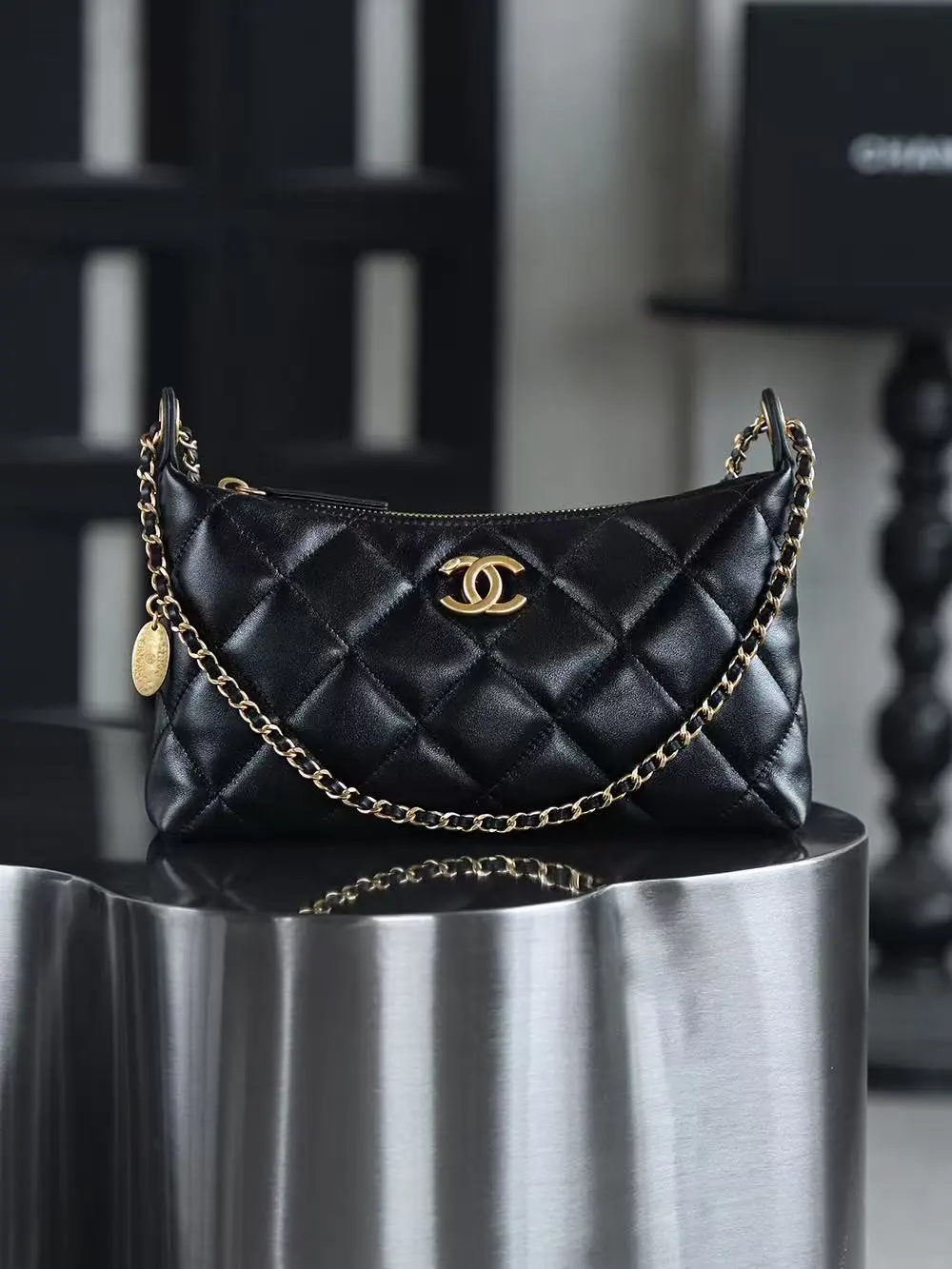 Chanel 25s Hobo Gold