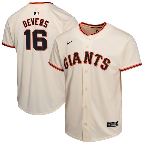Rafael Devers San Francisco Giants Nike Youth Home Player Game Jersey - Cream
