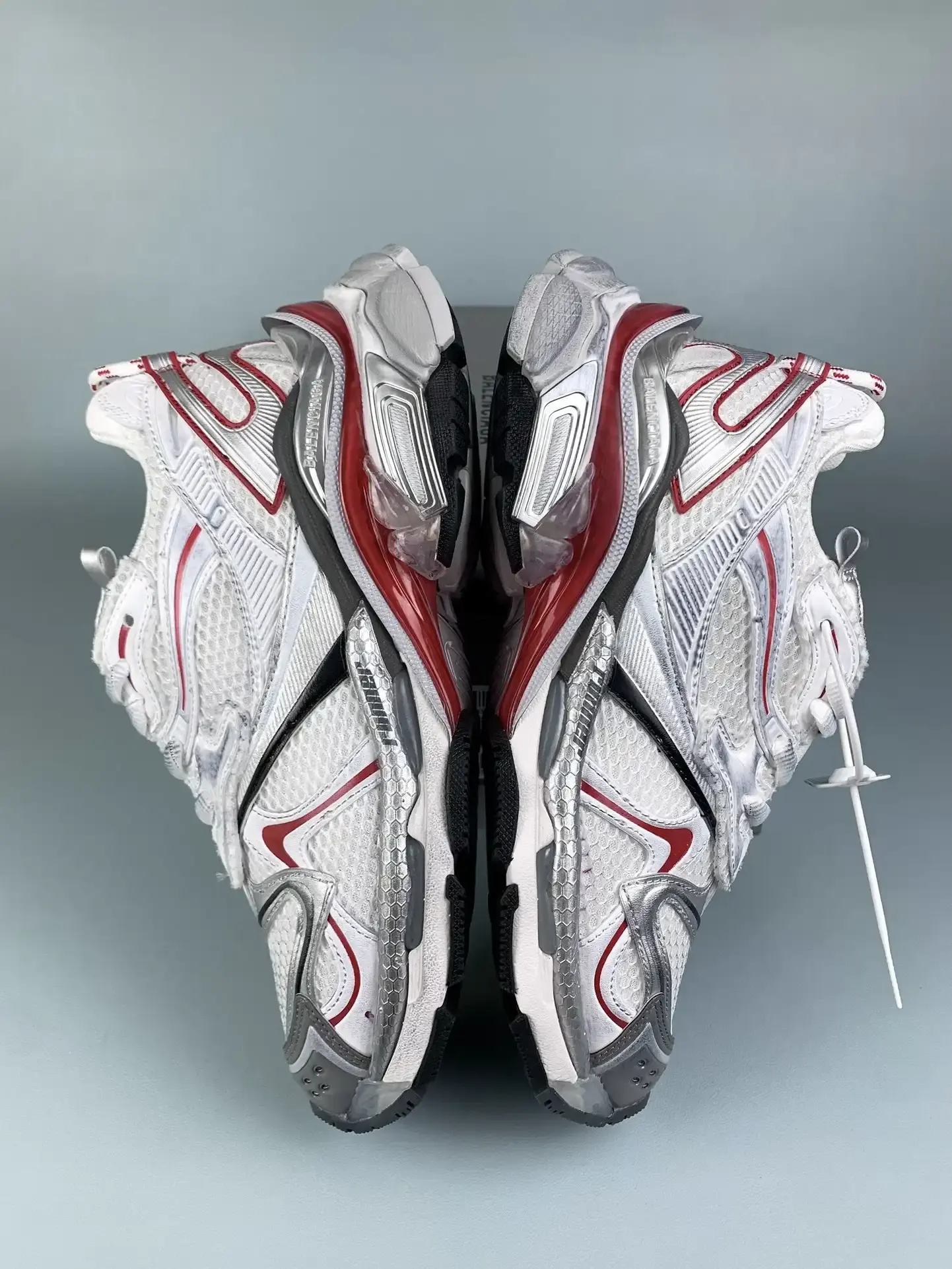 Runner 2.0 Sneaker in Off White/Red/Brown product photo from LabelPicks