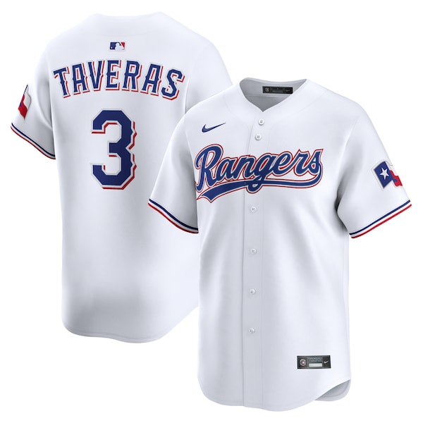 Leody Taveras Texas Rangers Nike Alternate Limited Player Jersey - White