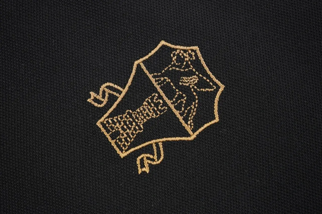 Brunello Cucinelli Black Contrast-Collar Pique Polo Shirt product photo from LabelPicks