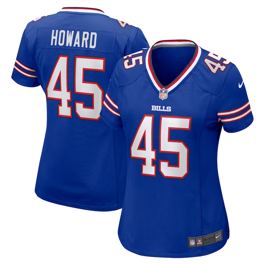 Travin Howard Buffalo Bills Nike Women's Team Game Jersey - Royal