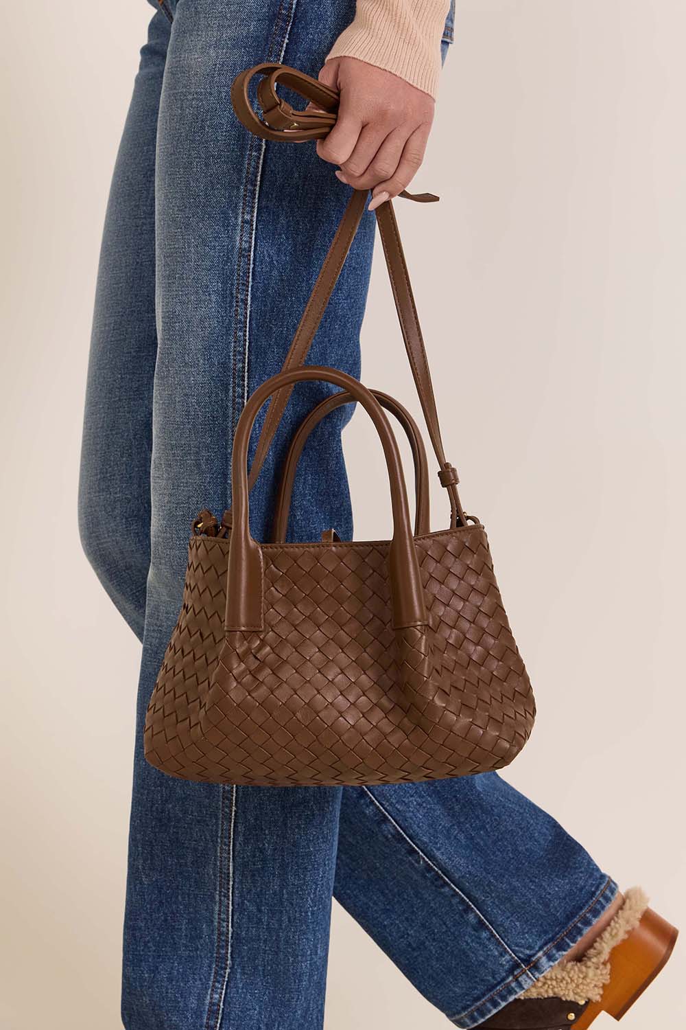BOTTEGA VENETA תיק קרוסבודי פניקוטקה סמול
