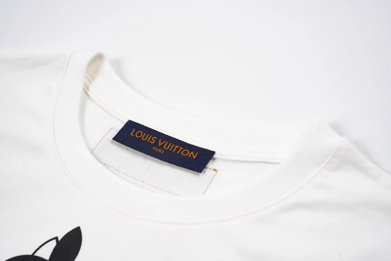 Louis Vuitton White Sketch Monogram Print T-Shirt product photo from LabelPicks