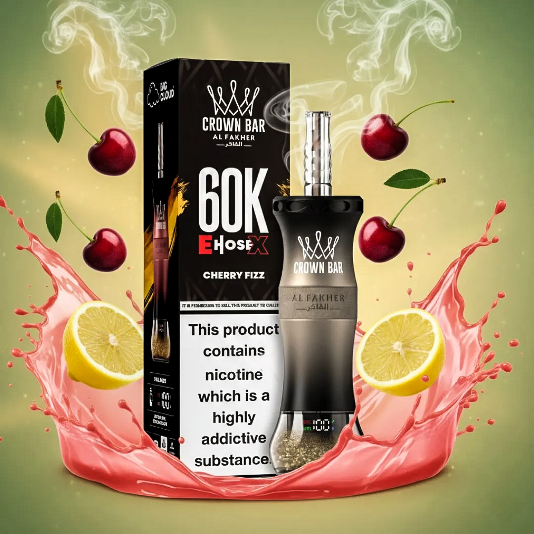 Al Fakher Crown Bar E Hose X 60K Disposable Vape (5%, 60000 Puffs)