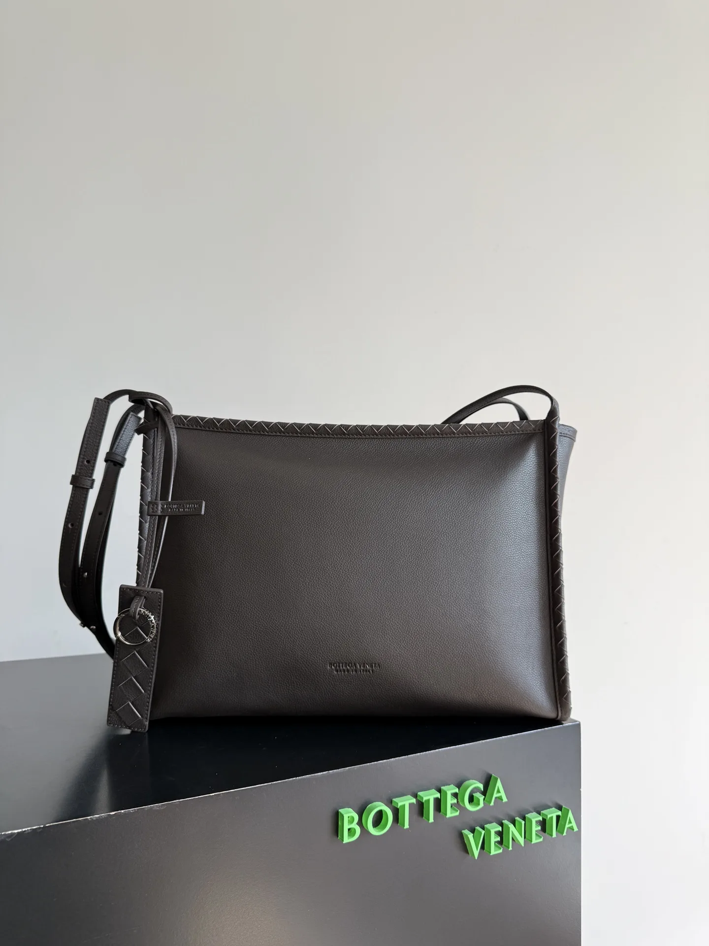 Bottega Veneta Intrecciato Woven Leather Crossbody Bag product photo from LabelPicks