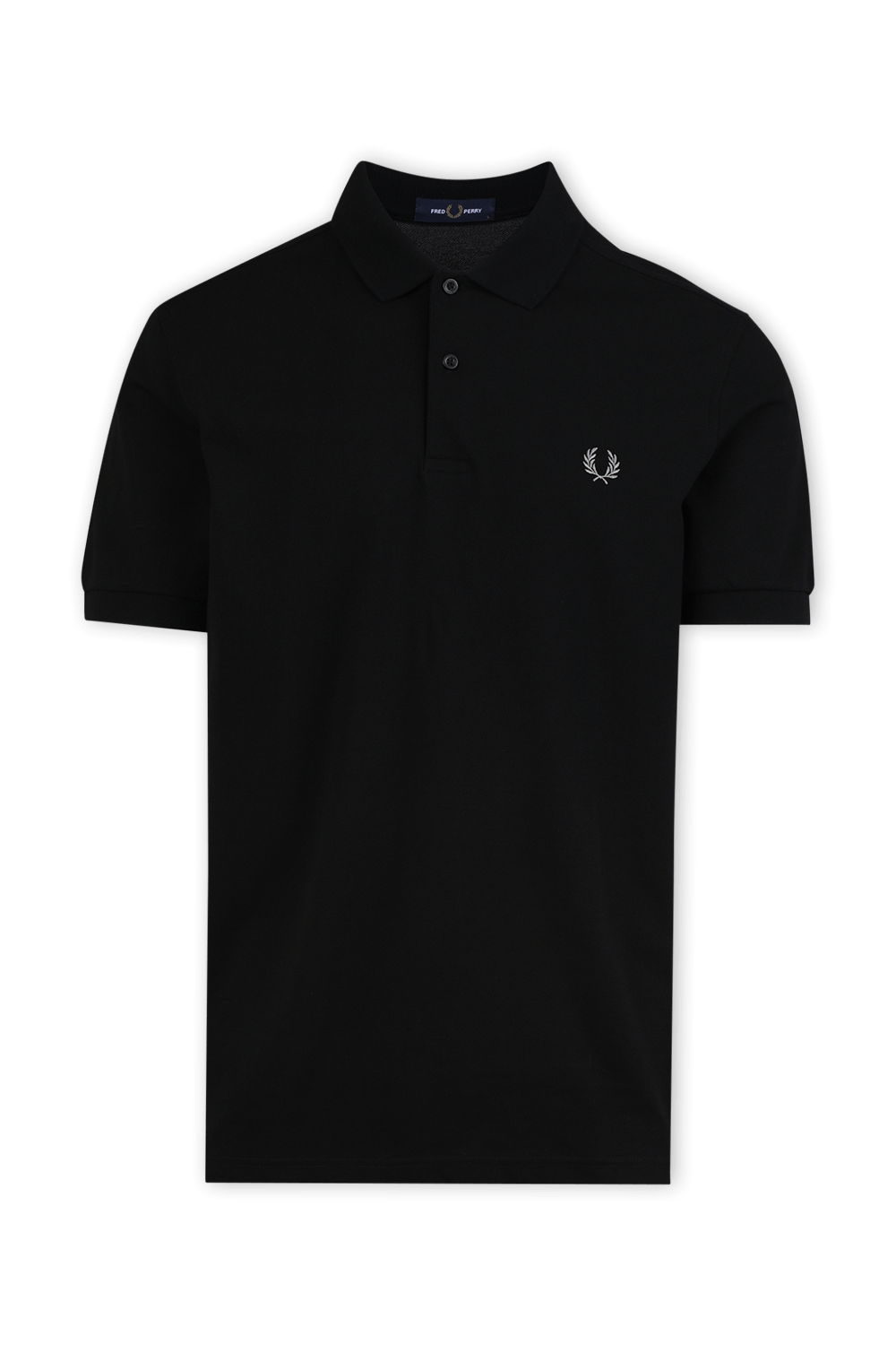 FRED PERRY חולצת פולו קלאסית שחורה