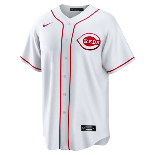 Ken Griffey Jr. Cincinnati Reds Nike Home Retired Player Replica Jersey - White