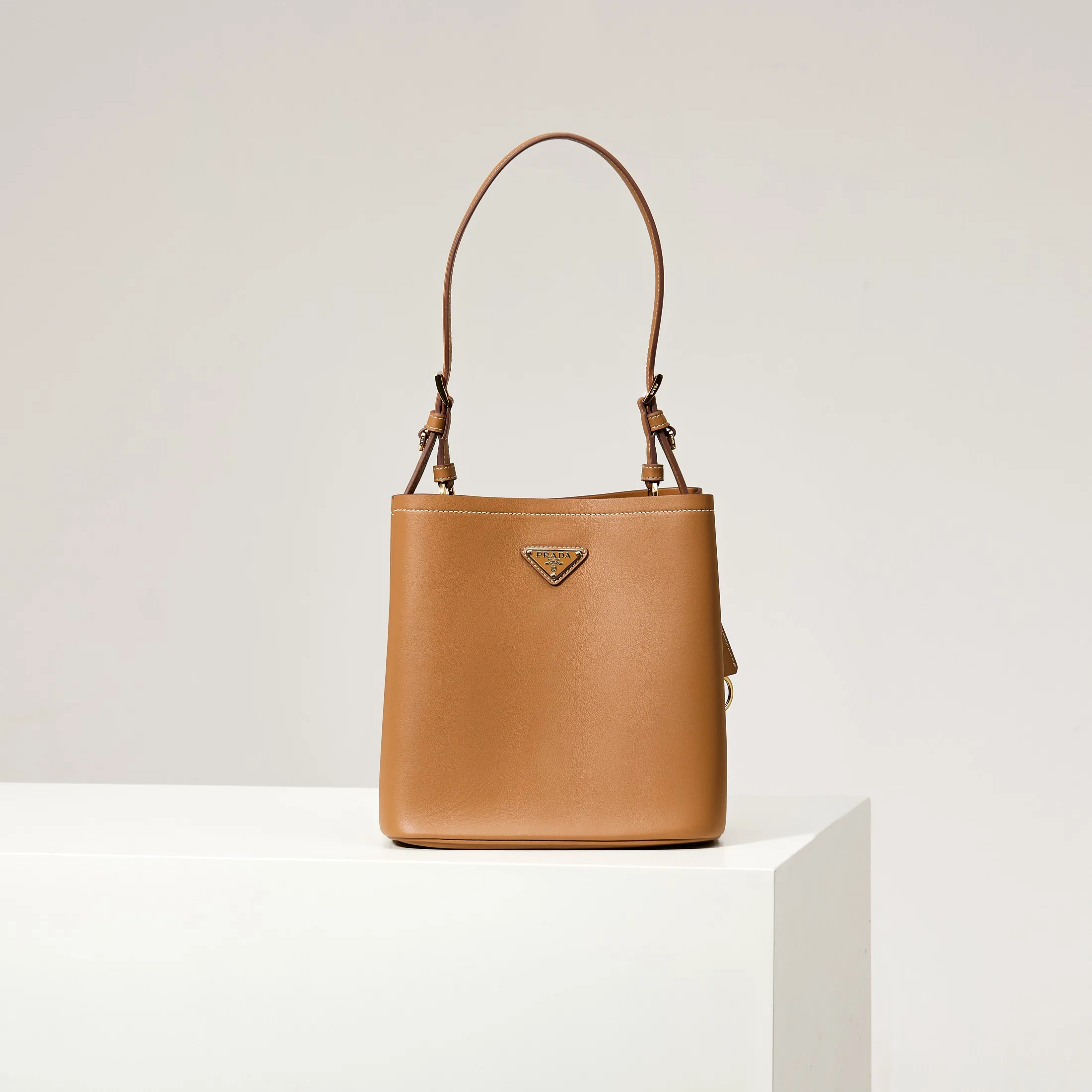Prada Brown Bucket Bag product photo from LabelPicks