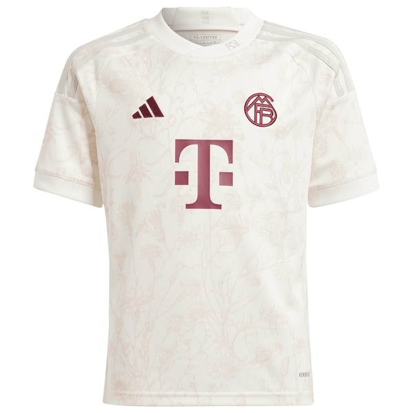 Bayern Munich adidas Youth 2023/24 Third Replica Jersey - White