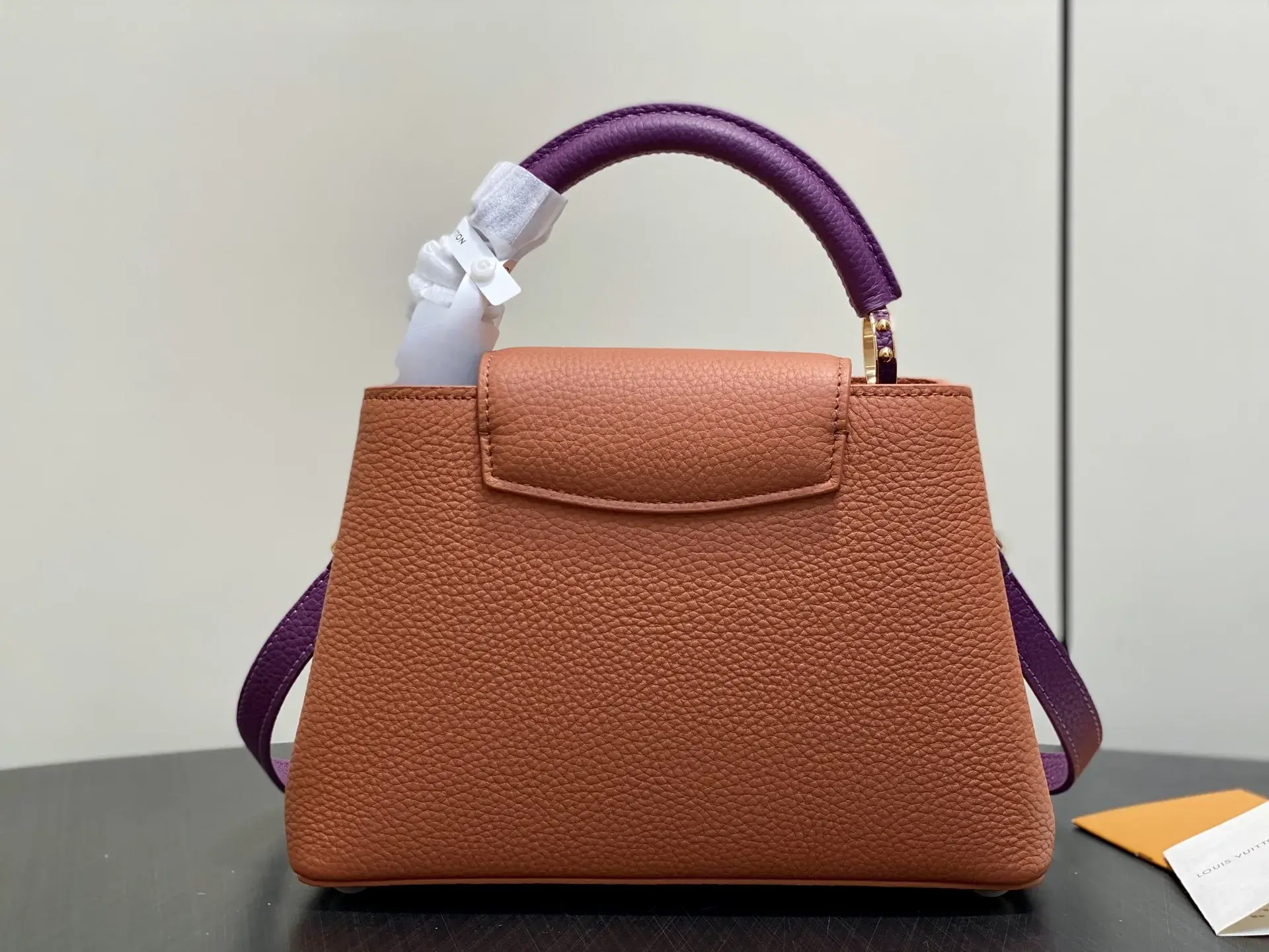 Louis Vuitton Brown Capucines Top Handle Bag product photo from LabelPicks