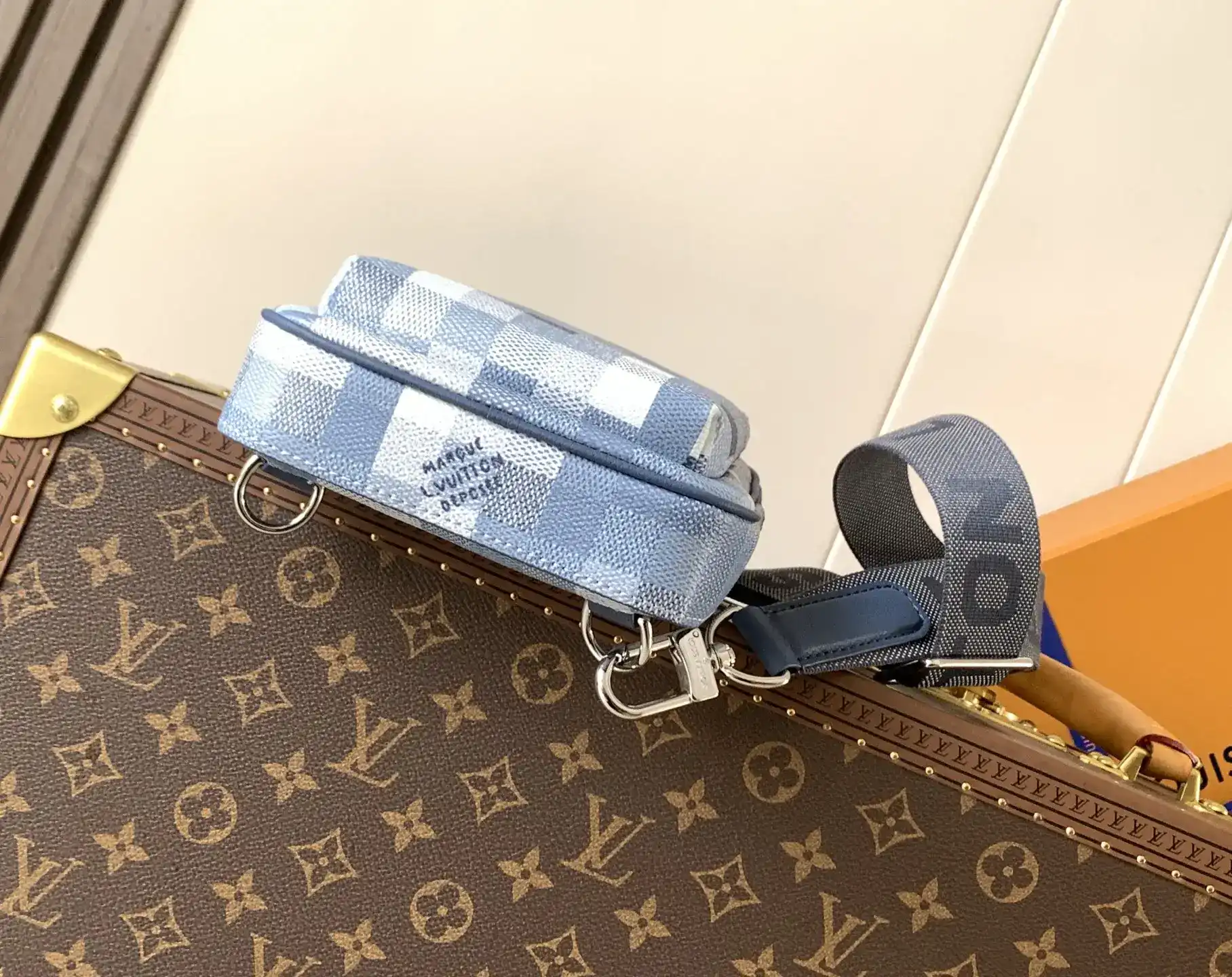Louis Vuitton Black Damier Canvas Shoulder Bag product photo from LabelPicks