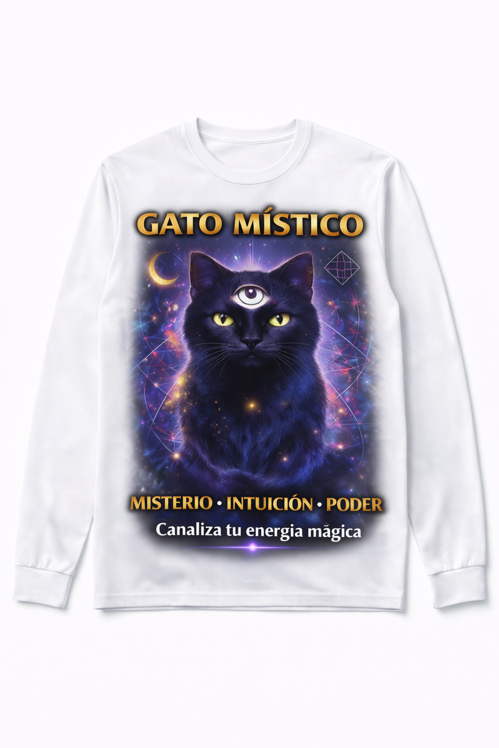 Remera Gato Místico – Tercer Ojo