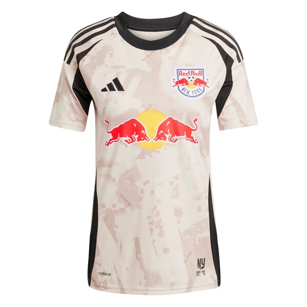 New York Red Bulls adidas Women's 2025 Stone Kit Replica Custom Jersey - Tan