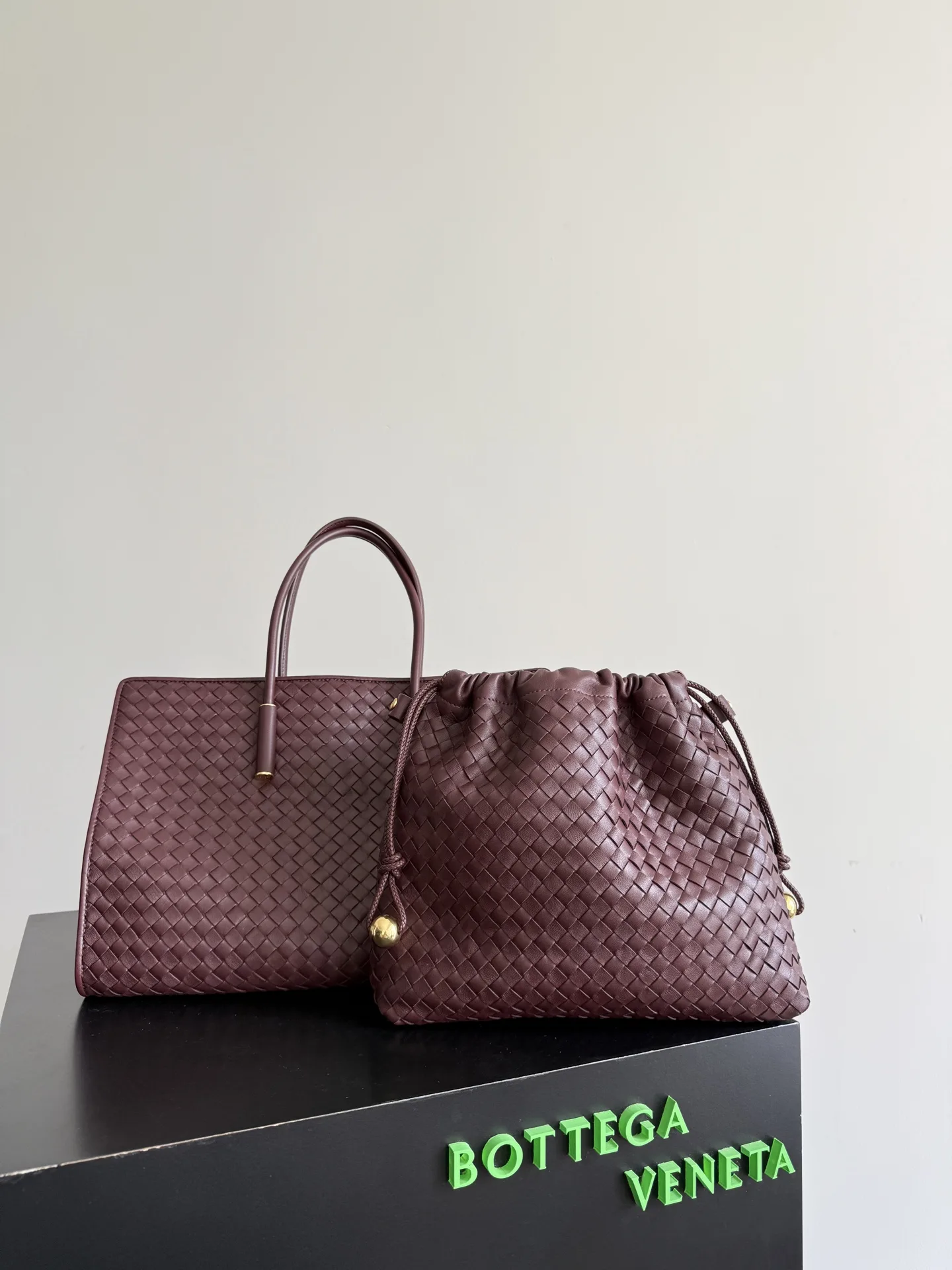 Bottega Veneta Dustbag Intrecciato Woven Leather Tote Bag product photo from LabelPicks