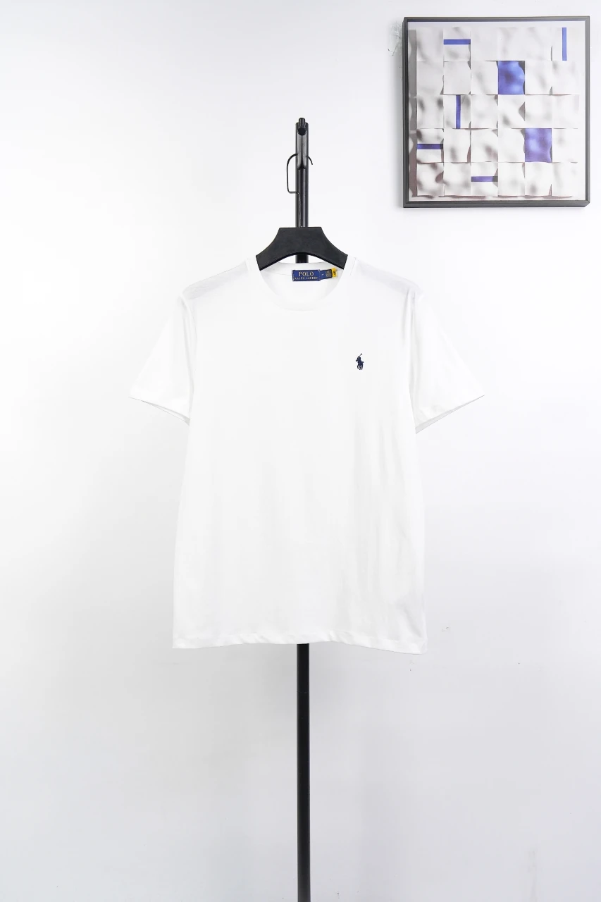 Ralph Lauren White Pony Embroidered Crewneck T-Shirt product photo from LabelPicks