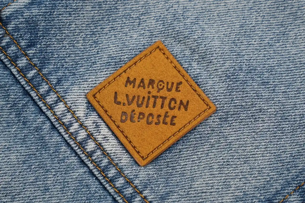 Louis Vuitton Sun Faded Washed Denim Jacket product photo from LabelPicks