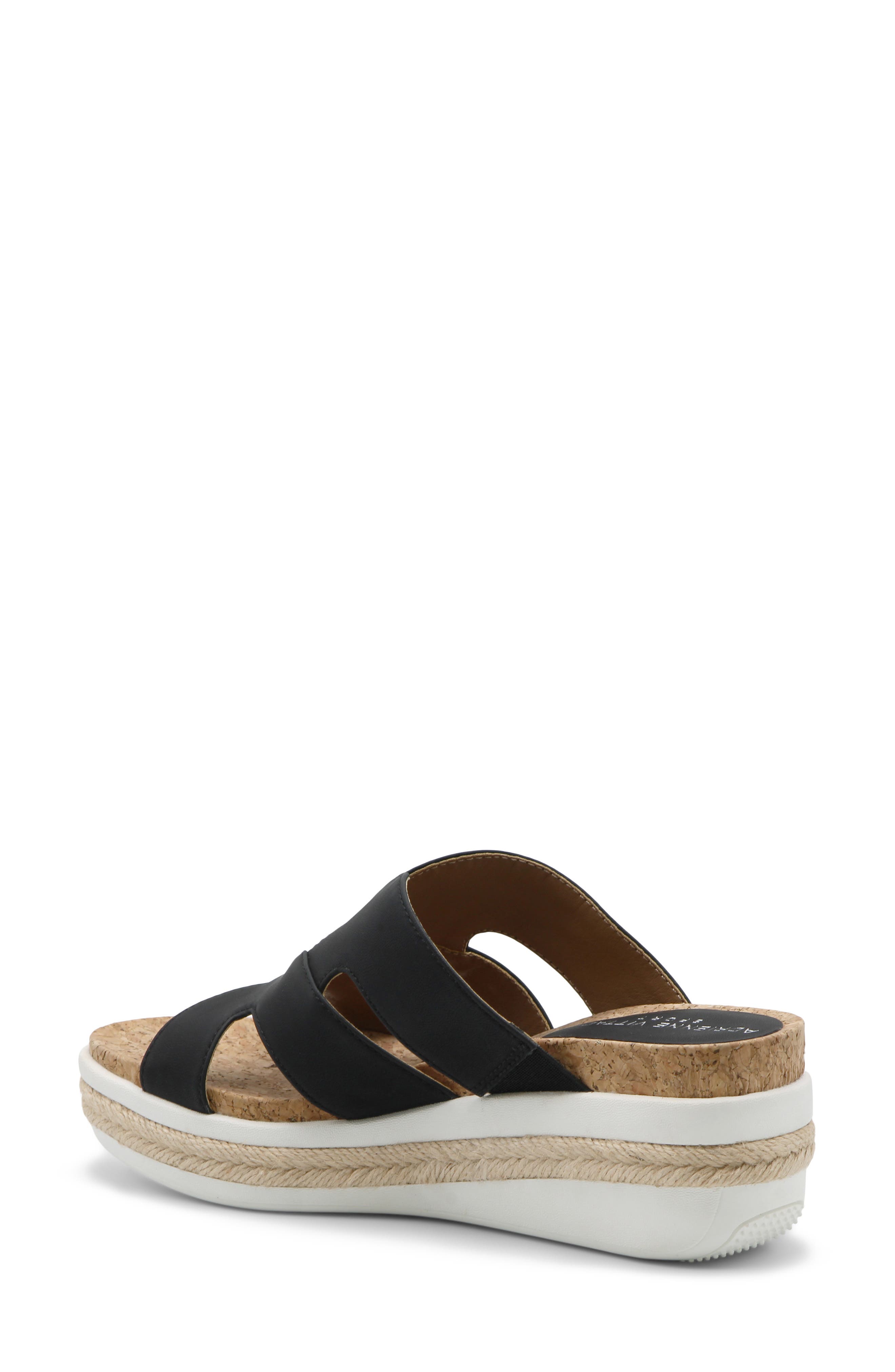 Adrienne Vittadini Carl 1 Wedge Slide Sandal