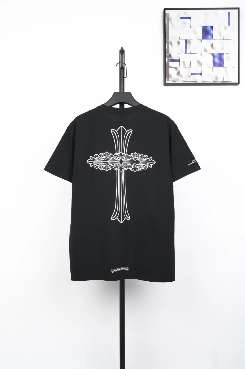Chrome Hearts Black Sanskrit Large Cross T-Shirt product photo from LabelPicks