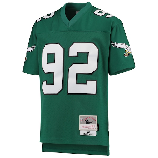 Reggie White Philadelphia Eagles Youth 1990 Legacy Retired Player Jersey - Green