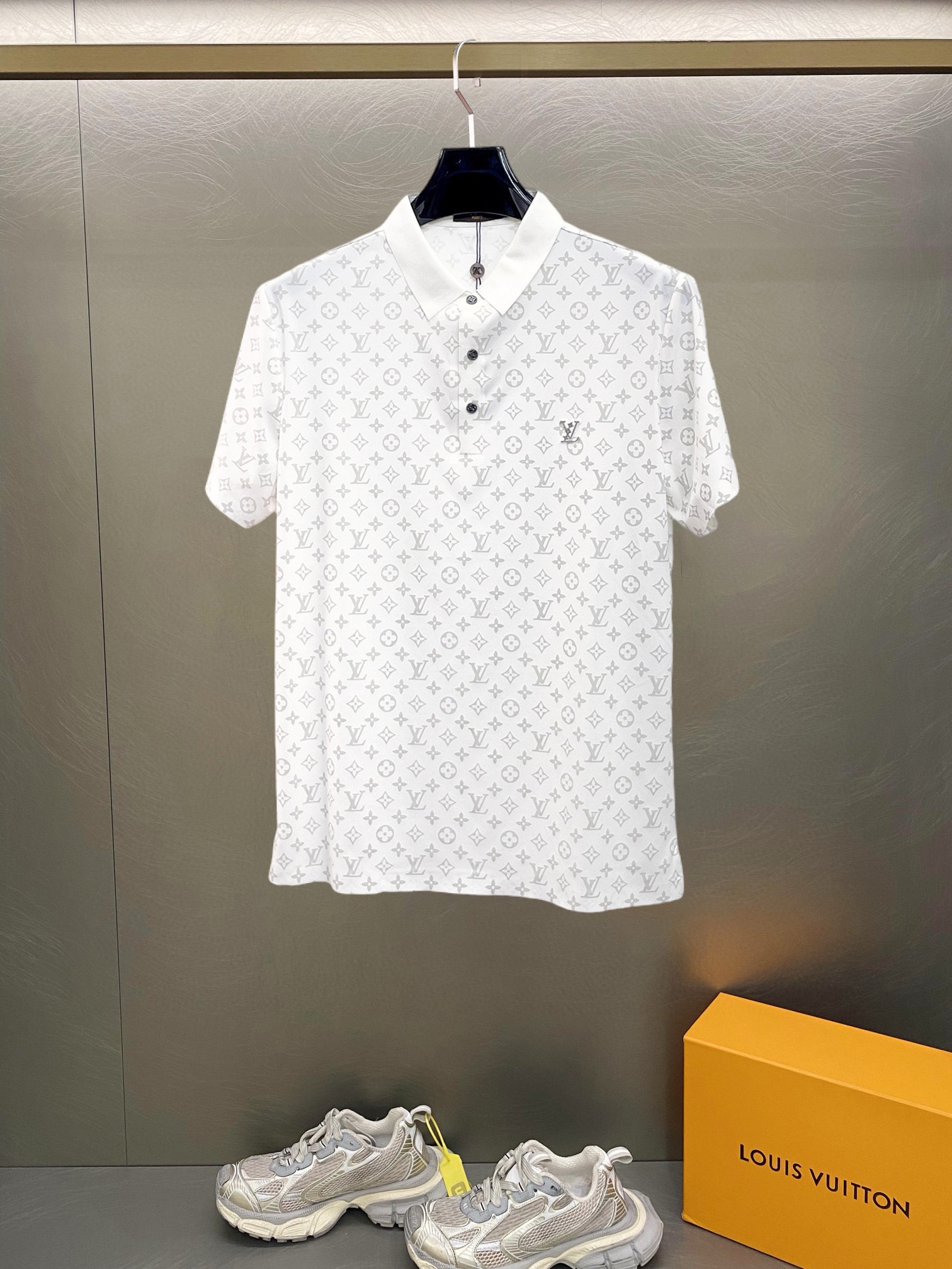0809 Classic diagonal polo shirt