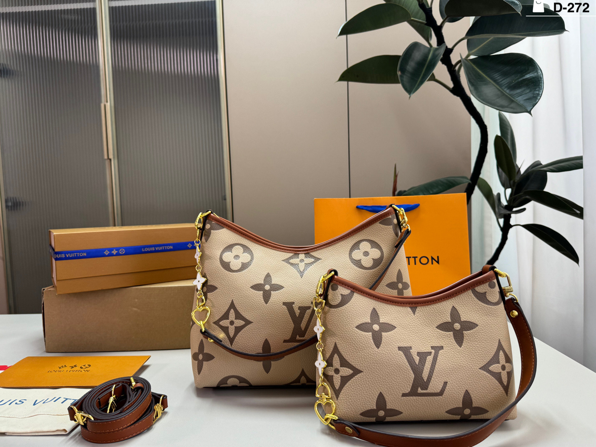 LV 25FW Monogram Hobo Bag