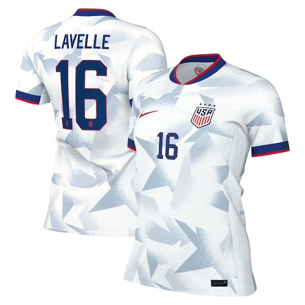 Rose Lavelle USWNT Nike Women's 2025 Home Replica Player Jersey - White