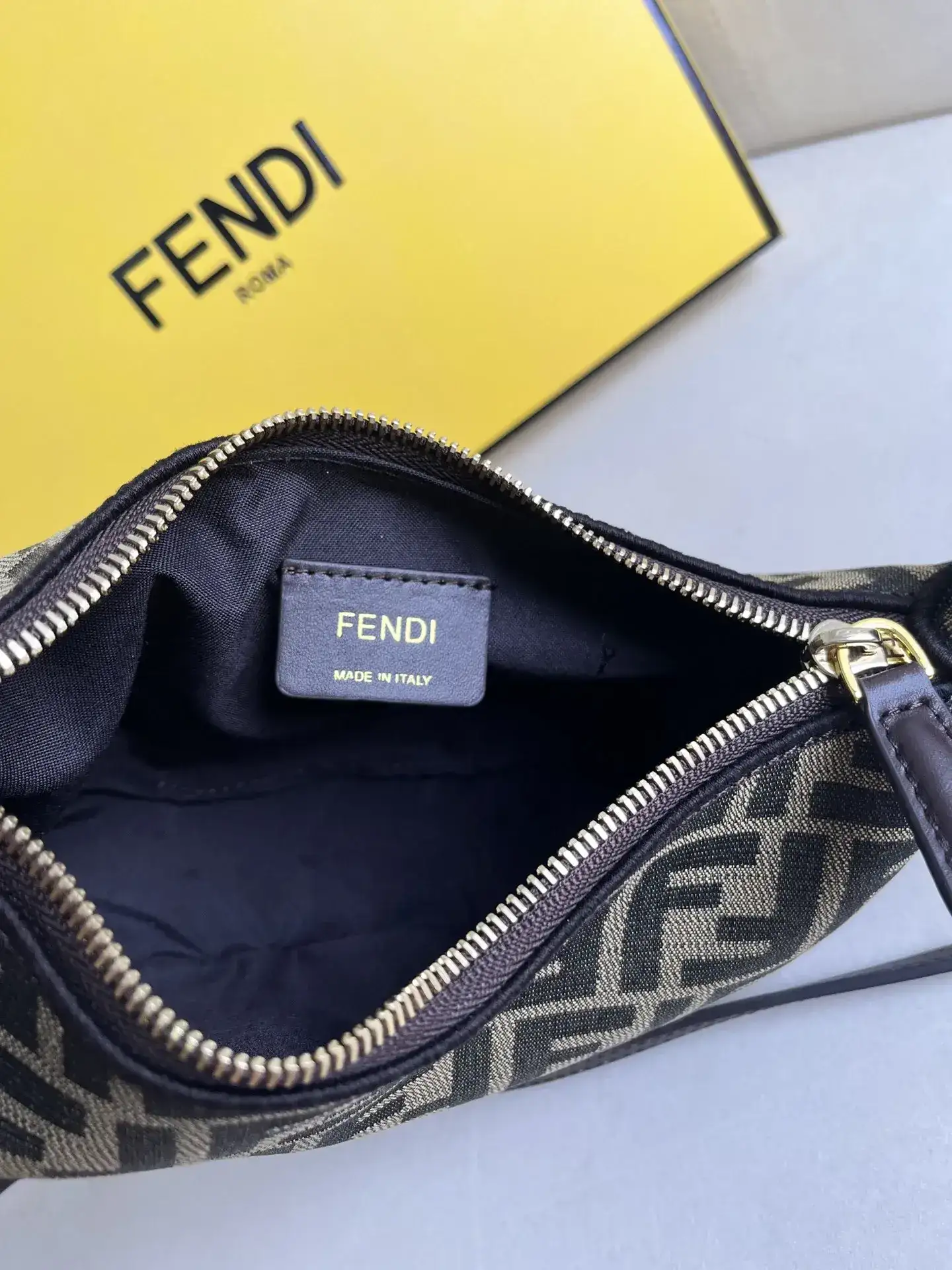 Fendi Monogram Canvas Hobo Bag product photo from LabelPicks