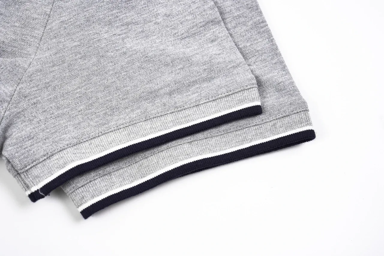Ralph Lauren Grey Contrast Trim Pony Embroidered T-Shirt product photo from LabelPicks