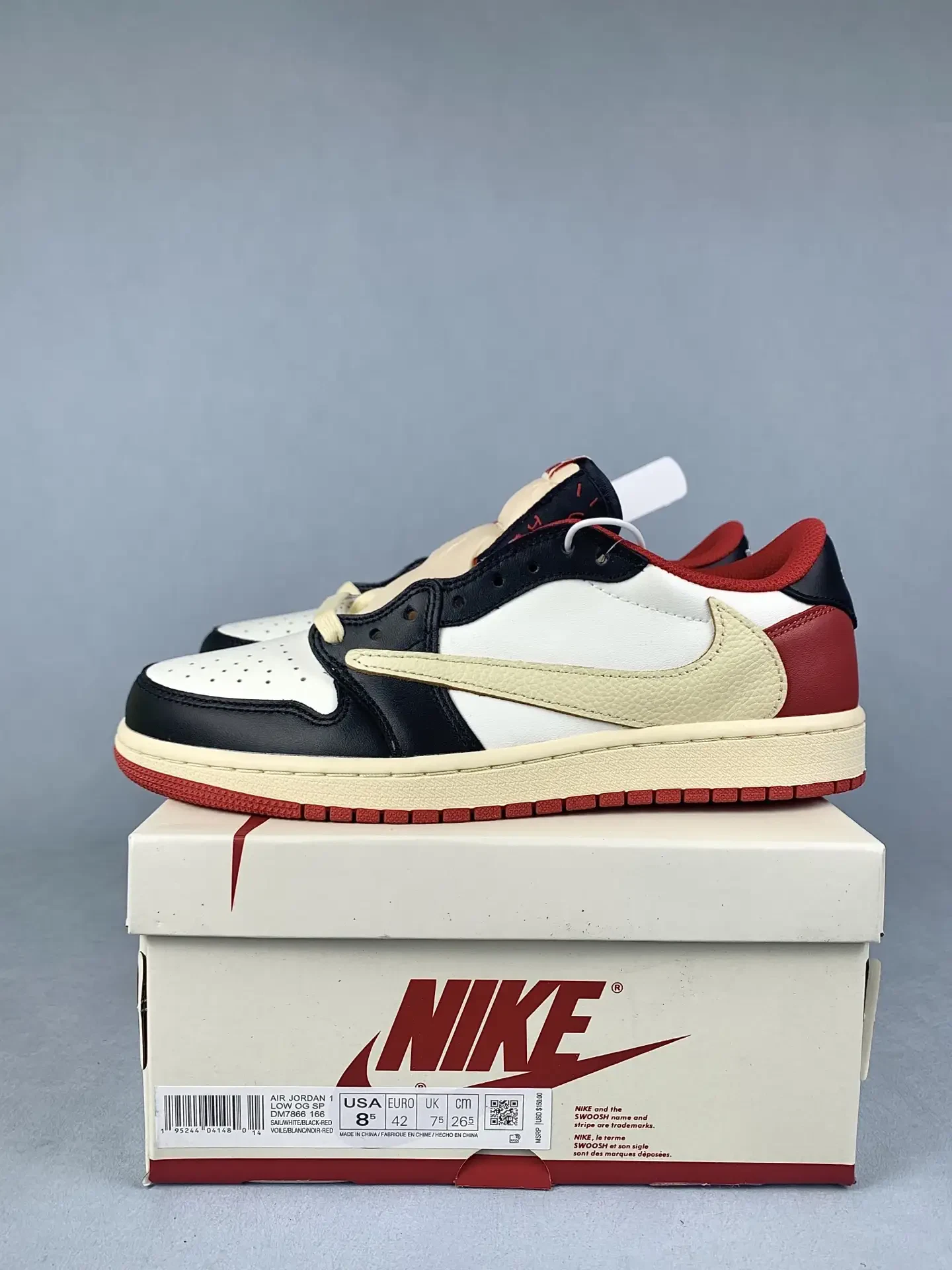 Travis Scott x Air Jordan 1 Low OG Custom Shoes product photo from LabelPicks