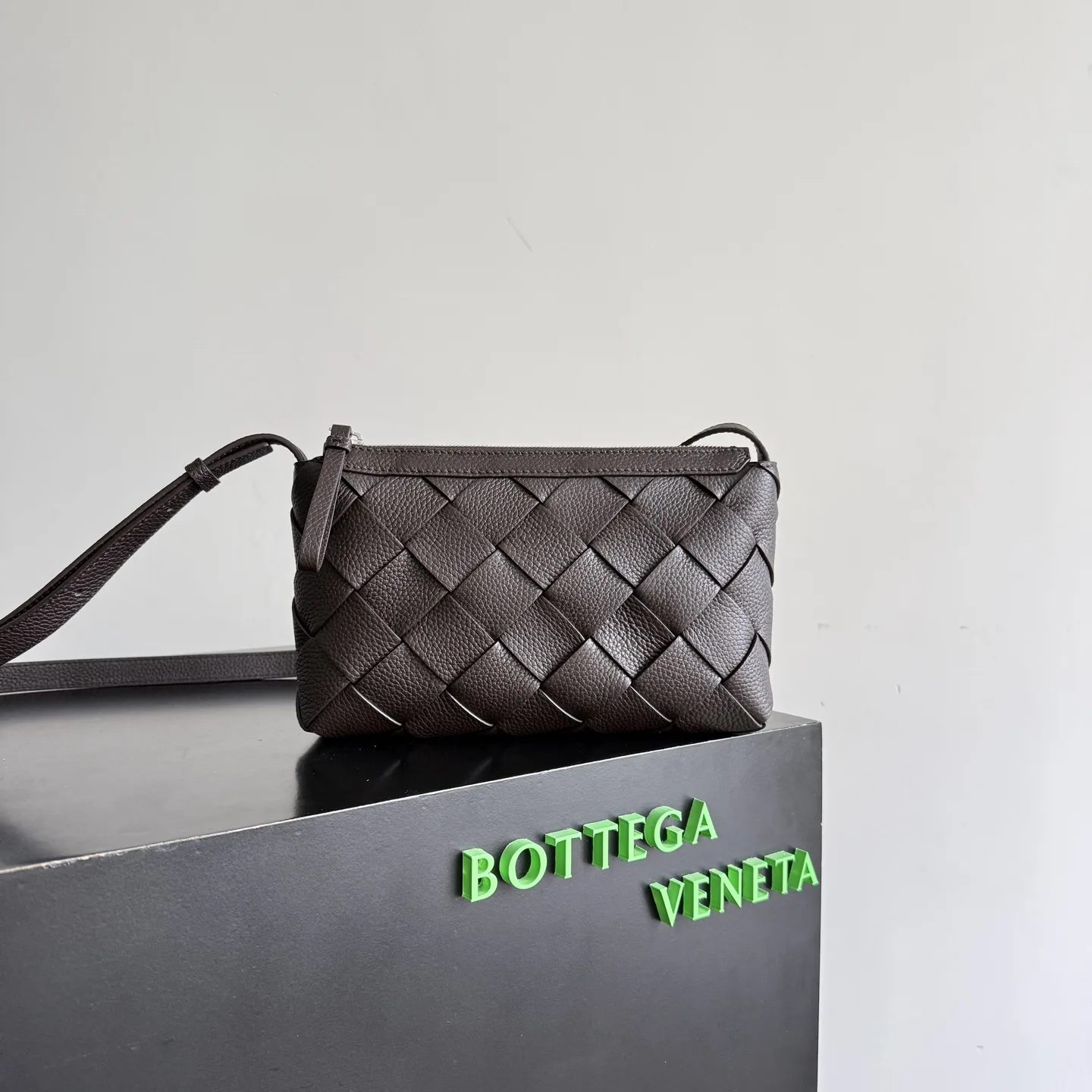 Bottega Veneta Calfskin Diago Crossbody Bag product photo from LabelPicks