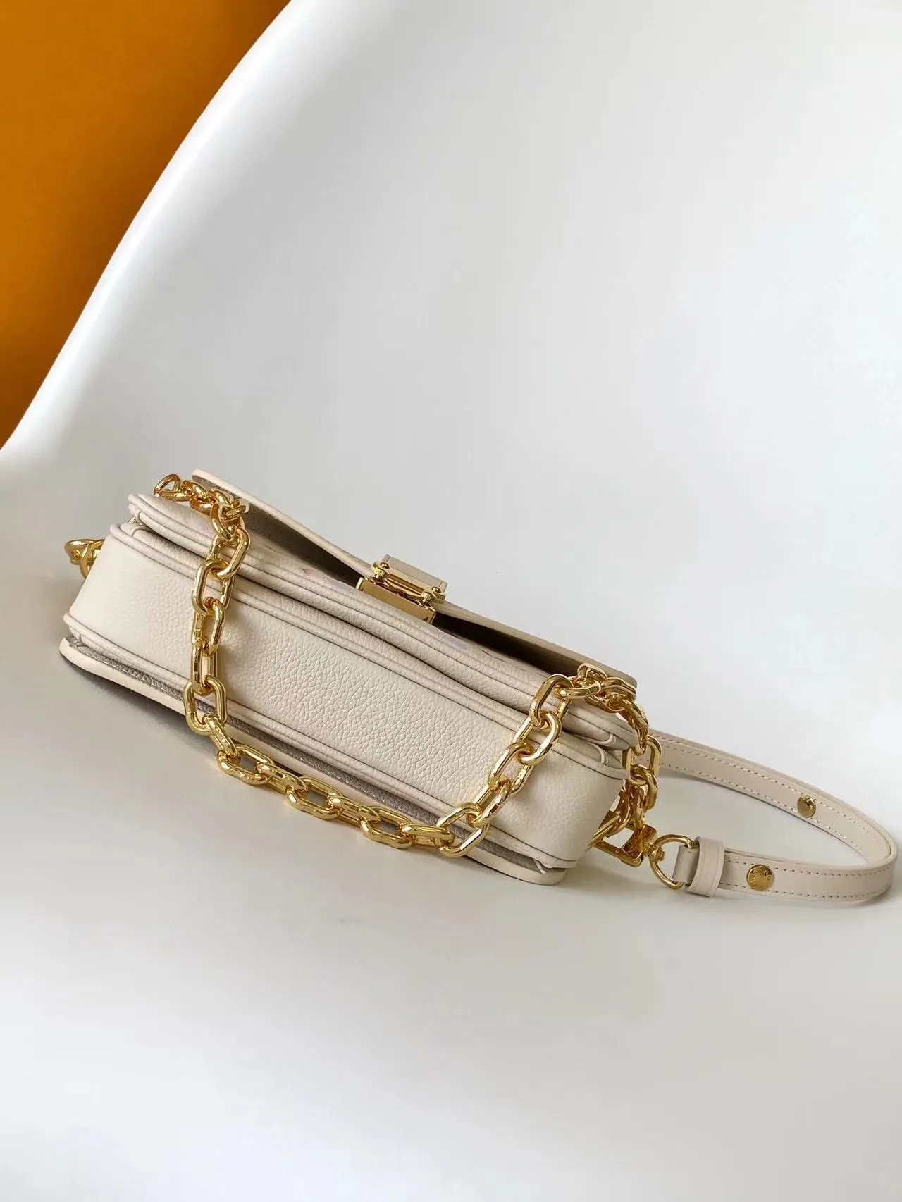 Louis Vuitton Grained Leather Pochette Shoulder Bag product photo from LabelPicks