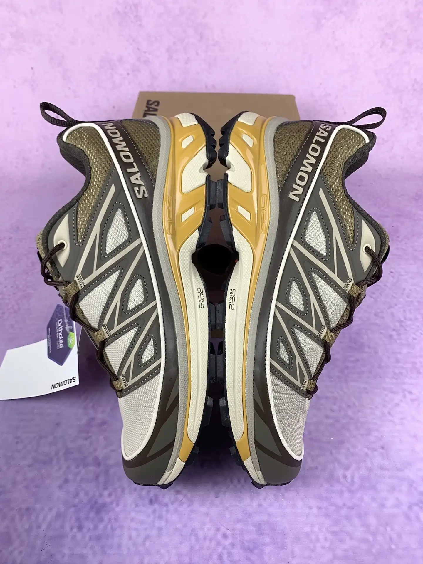Salomon XT-6 Expanse “Grey Brown Khaki” Shoes product photo from LabelPicks