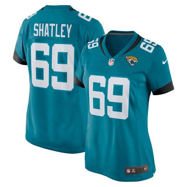 Tyler Shatley Jacksonville Jaguars Nike Women's Game Jersey - Teal/Black