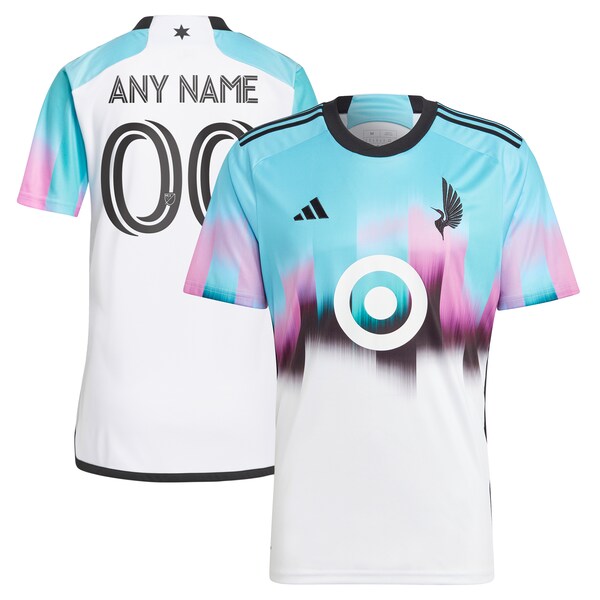 Minnesota United FC adidas 2024 The Northern Lights Kit Replica Custom Jersey - White