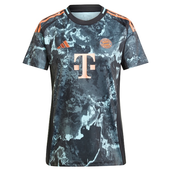 Bayern Munich adidas Women's 2024/25 Away Replica Jersey - Black